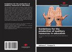 Guidelines for the production of auditory resources in education