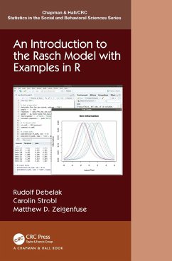 An Introduction to the Rasch Model with Examples in R - Debelak, Rudolf; Strobl, Carolin; Zeigenfuse, Matthew D
