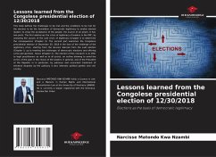 Lessons learned from the Congolese presidential election of 12/30/2018 - Matondo Kwa Nzambi, Narcisse