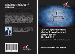 Lezioni apprese dalle elezioni presidenziali congolesi del 30/12/2018 - Matondo Kwa Nzambi, Narcisse