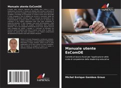 Manuale utente EsComDE - Gamboa Graus, Michel Enrique