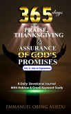 365 Days of Praise, Thanksgiving & Assurance of God's Promises: Volume 3: A Daily Devotional Journal with Hebrew & Greek Keyword Study (eBook, ePUB)
