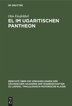 El im ugaritischen Pantheon - Eissfeldtel, Otto
