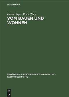 Vom Bauen und Wohnen