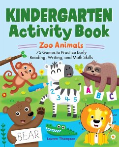 Kindergarten Activity Book: Zoo Animals - Thompson, Lauren