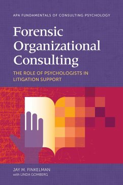 Forensic Organizational Consulting - Finkelman, Jay M.