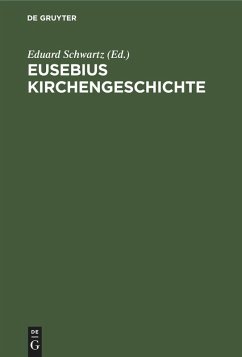 Cover Eusebius Kirchengeschichte