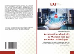 Cover Les violations des droits de l'homme face aux nouvelles technologies