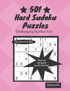 501 Hard Sudoku Puzzles: Challenging Number Fun - Toms, Linda