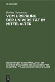 Vom Ursprung der Universität im Mittelalter