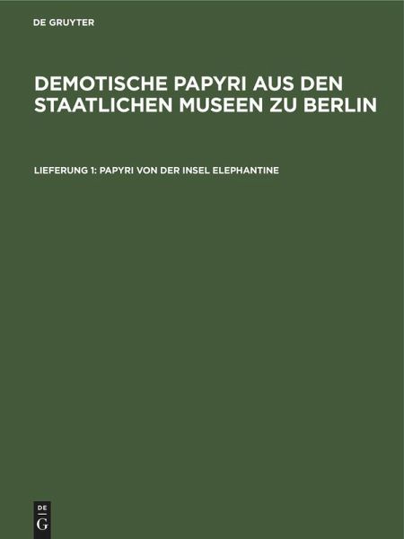 Papyri von der Insel Elephantine