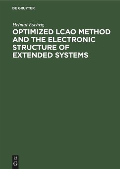 Cover Optimized LCAO Method and the Electronic Structure of Extended Systems