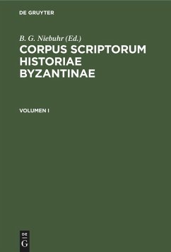 Cover Corpus scriptorum historiae Byzantinae. Pars XIX: Nicephorus Gregoras Byzantina historia. Volumen I