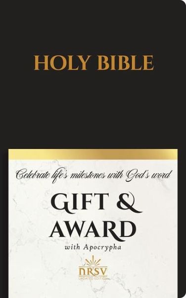 NRSV Updated Edition Gift & Award Bible with Apocrypha (Imitation Leather, Black) NRSV Updated Edition Gift & Award Bible with Apocrypha (Imitation Leather, Black)