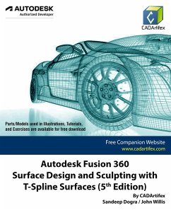 Autodesk Fusion 360 Surface Design and Sculpting with T-Spline Surfaces (5th Edition) (eBook, ePUB) - Dogra, Sandeep
