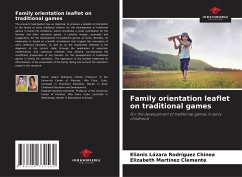 Cover Family orientation leaflet on traditional games