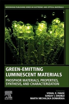 Green-Emitting Luminescent Materials - Panse, Vishal R; Dhoble, Sanjay J; Domanska, Marta Michalska