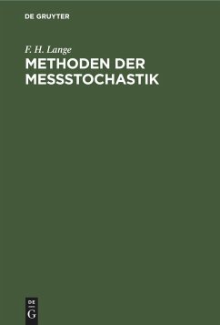 Methoden der Meßstochastik - Lange, F. H.