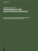 Deutsch-aegyptisches Wörterverzeichnis in alphabetischer und sachlicher Ordnung