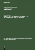 Die Praeparatio Evangelica, Teil 2: Die Bücher XI bis XV, Register