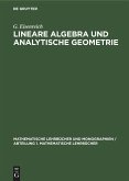 Lineare Algebra und analytische Geometrie