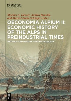 Cover Oeconomia Alpium II: Economic History of the Alps in Preindustrial Times (eBook, ePUB)