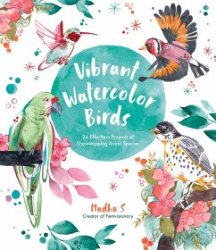 Vibrant Watercolor Birds (eBook, ePUB) - S, Madhu