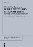 Script Switching in Roman Egypt (eBook, PDF)