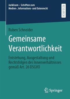 Gemeinsame Verantwortlichkeit (eBook, PDF) - Schneider, Ruben