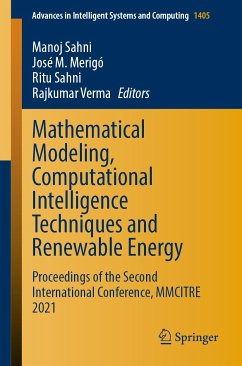 Mathematical Modeling, Computational Intelligence Techniques and Renewable Energy (eBook, PDF)