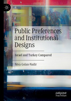 Public Preferences and Institutional Designs (eBook, PDF) - Golan-Nadir, Niva