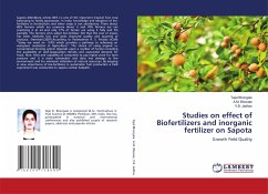 Studies on effect of Biofertilizers and inorganic fertilizer on Sapota - Bhongale, Tejal;Bhosale, A.M.;Jadhav, V.B.