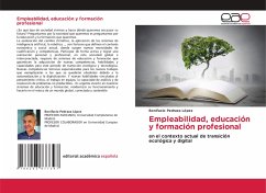 Empleabilidad, educación y formación profesional - Pedraza López, Bonifacio