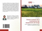 Étude et analyse de la maintenance des équipements de forage