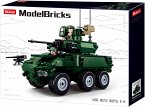 Sluban Model Bricks M38-B0753 - Spähpanzer III, Panzer, Bausatz, 382 Klemmbausteine, 2 Figuren Sluban Model Bricks M38-B0753 - Spähpanzer III, Panzer, Bausatz, 382 Klemmbausteine, 2 Figuren