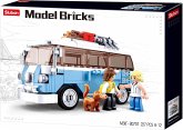 Sluban M38-B0707 - Model Bricks, Hippie Bus, Bausatz, Klemmbausteine