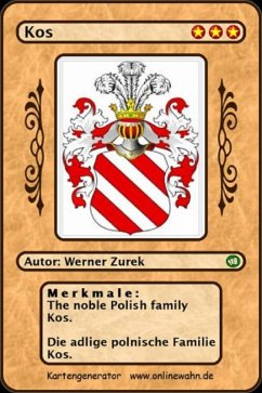 The noble Polish family Kos. Die adlige polnische Familie Kos. (eBook, ePUB)