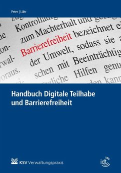 Cover Handbuch Digitale Teilhabe und Barrierefreiheit (eBook, ePUB)