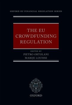 The EU Crowdfunding Regulation (eBook, ePUB)