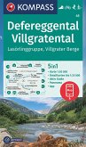 KOMPASS Wanderkarte 45 Defereggental, Villgratental, Lasörlinggruppe, Villgrater Berge 1:50.000