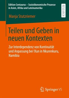 Teilen und Geben in neuen Kontexten - Stutzriemer, Manja