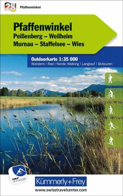 Kümmerly+Frey Outdoorkarte Deutschland 28 Pfaffenwinkel 1:35.000 Cover Kümmerly+Frey Outdoorkarte Deutschland 28 Pfaffenwinkel 1:35.000