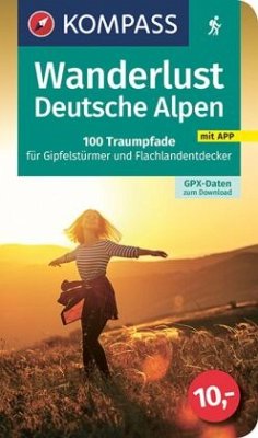 Cover KOMPASS Wanderlust Deutsche Alpen