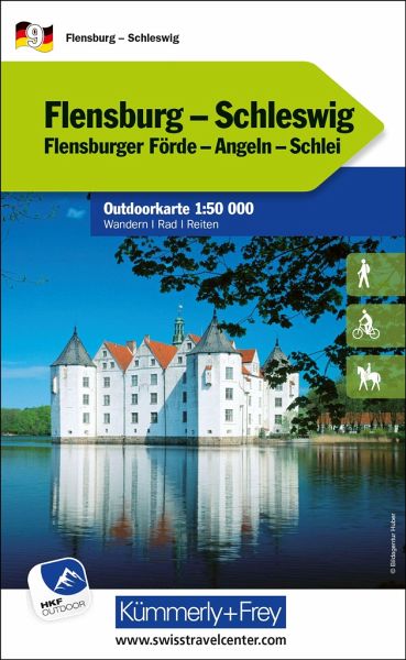 Kümmerly+Frey Outdoorkarte Deutschland 9 Flensburg, Schleswig 1:50.000 Kümmerly+Frey Outdoorkarte Deutschland 9 Flensburg, Schleswig 1:50.000