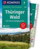 KOMPASS Wanderführer 5260 Thüringer Wald mit Rennsteigtouren, 55 Touren