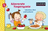Duden 12+: Allererste Fingerspiele - Lätzchen, Brei und Leckerei  (Restauflage)