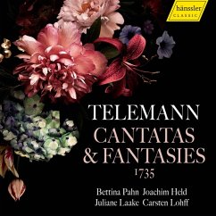 Telemann Cantatas And Fantasias - Pahn,B./Held,Joachim/Laake,J./Lohff,C.