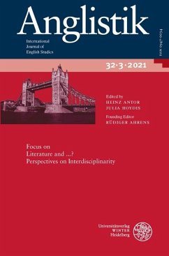 Anglistik. International Journal of English Studies. Volume 32:3 (2021)