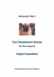 Four Renaissance Dances (eBook, ePUB) - Bild 1