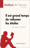 Il est grand temps de rallumer les étoiles de Virginie Grimaldi (Analyse de l'œuvre) (eBook, ePUB)